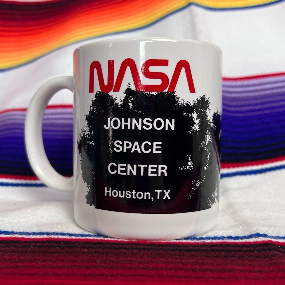 NASA Johnson Space Center Coffee Mug Cup Collectible Space Shuttle